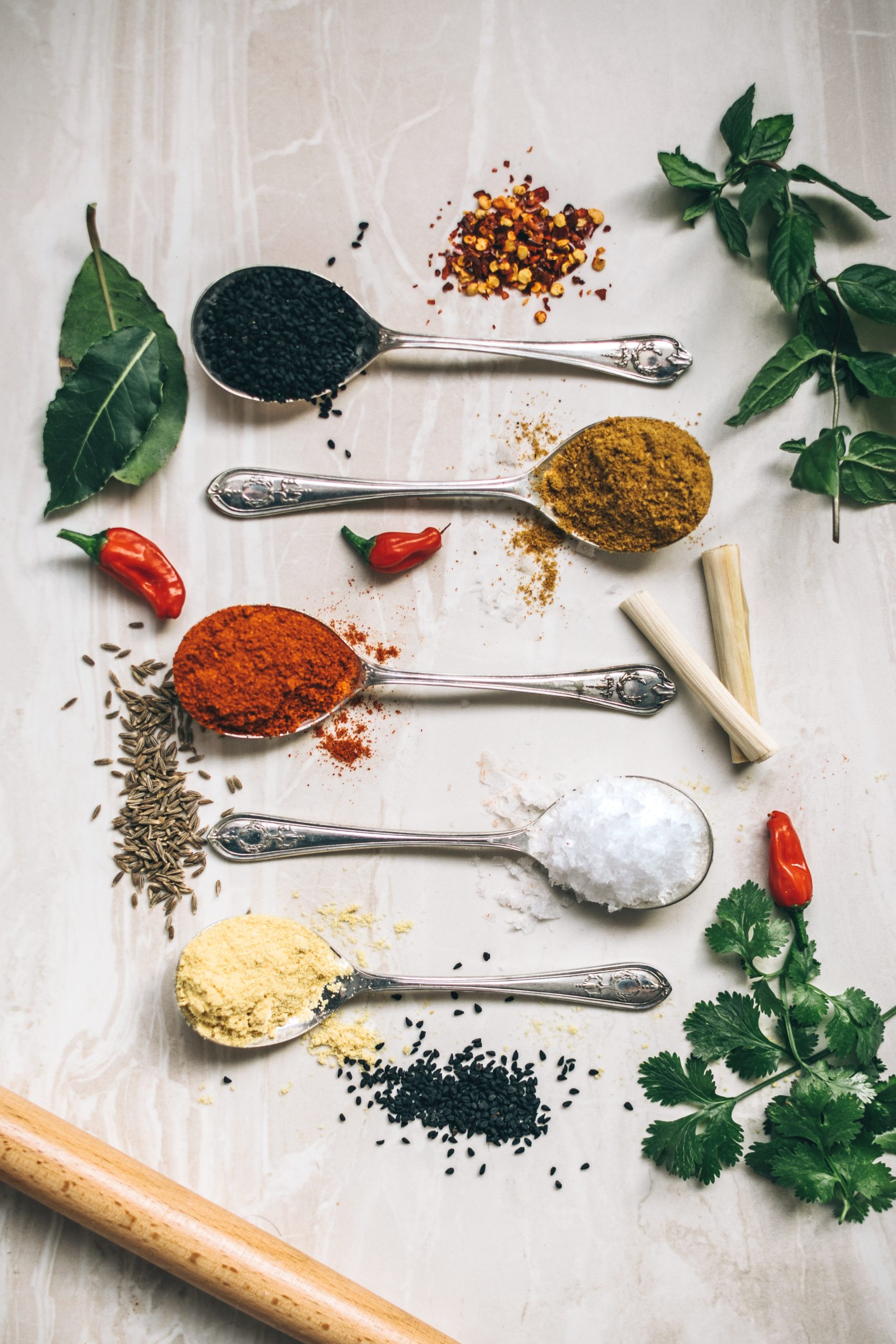 Indian pantry and spices for beginners