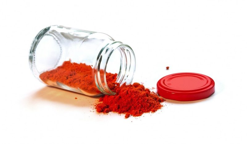 chilly powder without any adulteration used to make Indian curries