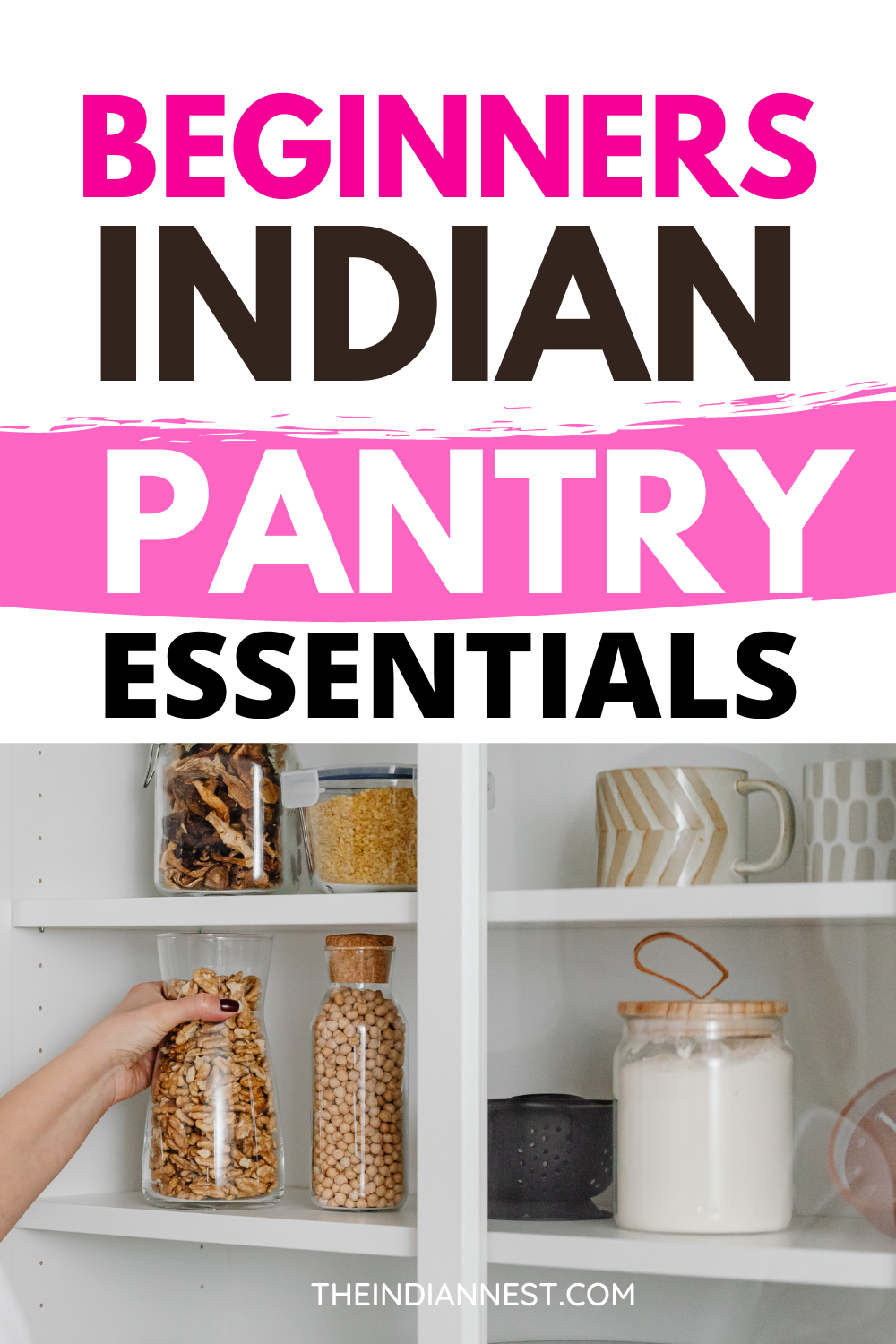beginners Indian pantry essentials