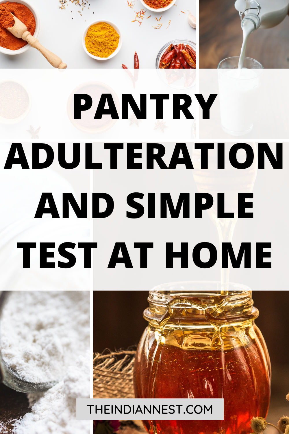 What is common food adulteration? What are the harmful effects of food adulteration? Food Adulteration can be defined as the practice of adulterating food or contamination of food materials by adding a few substances. Here Are Simple Ways To Check If Your Spices and pantry Are Adulterated. 