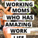 habits of working moms