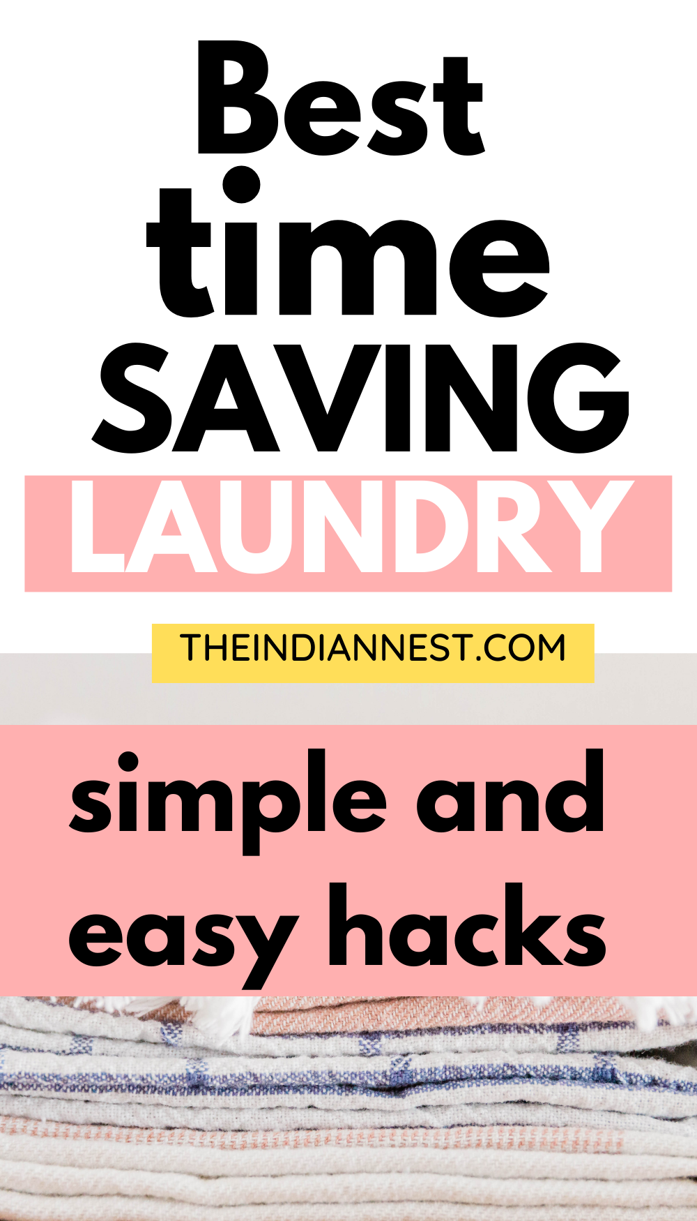 time saving laundry tips and hacks
