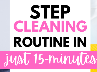 How can you clean my house in 15 minutes a day? What is the best cleaning schedule? Maintain a clean and tidy home in just minutes a day! Discover the 15-minute house cleaning schedule that is going to completely change the way you think about. A 15-minute cleanup is a brief step-by-step guide to cleaning a room in 15 minutes or less.