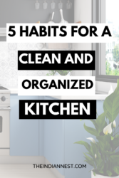 How do to keep your kitchen clean and organized? habits to keep your kitchen organized and clutter-free. Simple habits to keep your kitchen organized and clutter-free. Developing simple habits and systems are great ways to help maintain your organized and clutter-free kitchen.So you can get organized now, and keep it that way moving forward!