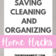 cleaning and organizing hacks