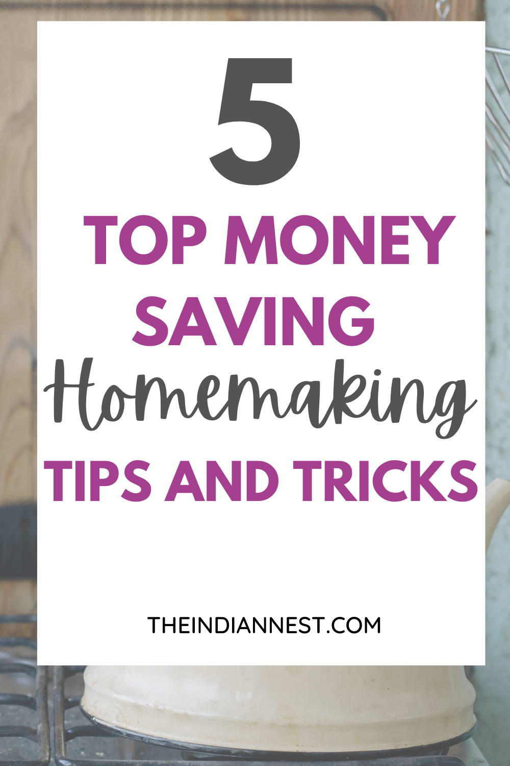 Money Saving Homemaking Ideas That you must copy