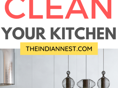 tips and tricks to deep clean your kitchen