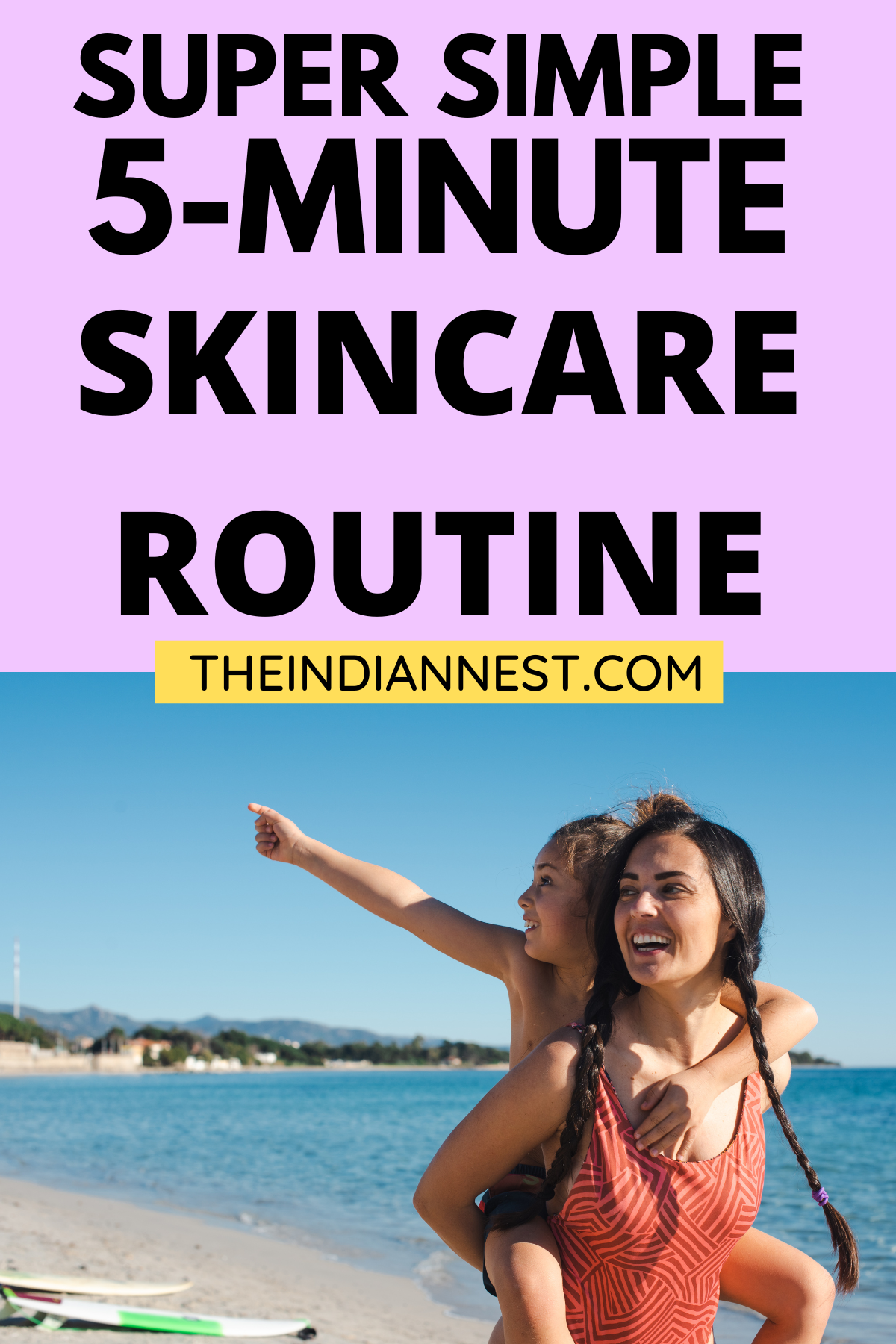 skincare routine for busy moms
