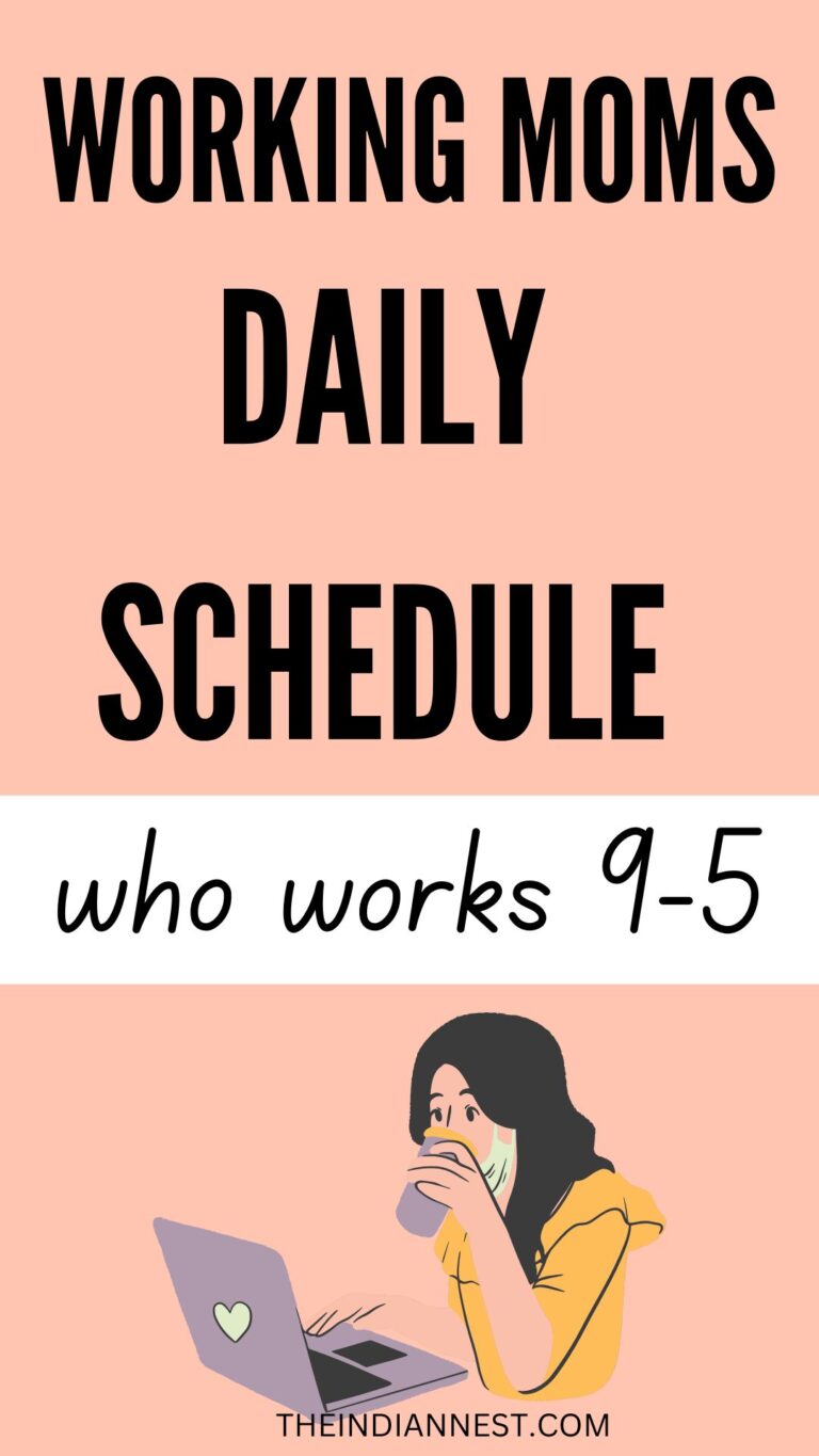 daily working mom routine